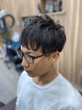メンズヘアー ハサミ(men`s hair) ライトマッシュ