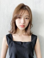 アイティー バイ アルバム 中野店(IT by ALBUM)&nbsp;ナチュラルボブ_クールショートピンクベージュボブルフ_37965