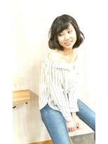 サムソンアンドデリラジェイエル(SAMSON&DELILA JL)&nbsp;ふんわりアンニュイ風ボブ