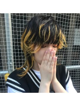 インク 渋谷(INK.) ボブ/フェザーバング/大人かわいい/グラデハイライト[渋谷]