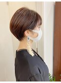 【Lacicaラシカ】丸みのあるショートボブ