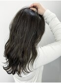 20代30代大人かわいい艶感レイヤー透明感アッシュベージュ