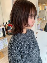 クレーチェ(CRECE)&nbsp;モーブピンク/ウルフカット/レイヤースタイル◎20代30代