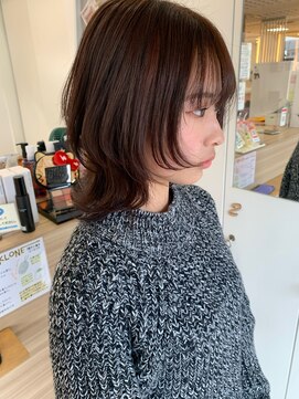 クレーチェ(CRECE) モーブピンク/ウルフカット/レイヤースタイル◎20代30代