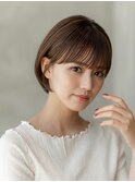20代30代/大人かわいい/小顔ひし形/大人ショート/髪質改善