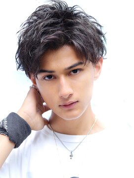 リップス 表参道店(LIPPS) センターパートスパイラル