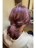 リール ヘアーデザイン(rire hair design) モーブピンクヘア