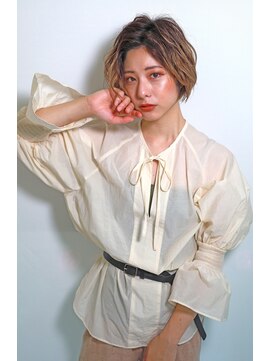 アディクト 東陽町西口(addict) 柔らかマッシュショートボブ＿韓国風ショート［東陽町］