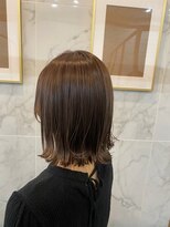 ジーナ 船橋(Zina)&nbsp;大人かわいい20代30代40代小顔ショコラベージュ１Zina船橋