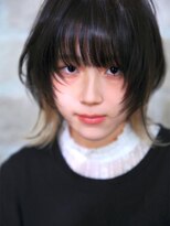リッシュ(Hair&Eyelash Riche) レイヤーカット/ナチュラルウルフ/裾カラー/インナーカラー