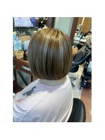 ユニックス UNIX 蕨店 【40代50代髪型】白髪ぼかしハイライトカラー☆