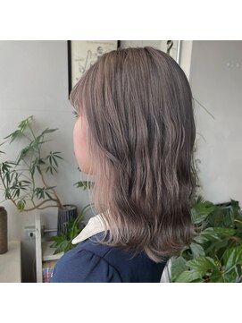 ノリト(norito) ミルクティーグレージュ×インナー