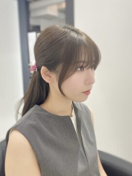 チェルシー 梅田(CHELSEA) 結んでも可愛い前髪・顔まわりカット/大阪/梅田