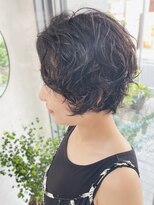 キビト(kibito)&nbsp;ショートボブ　コスメパーマ