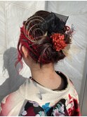 成人式ヘアセット