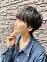 ハルキ ミナト ジャパン オオサカ(HARUKI MINATO japan OSAKA)&nbsp;40代50代小顔似合わせカットくびレイヤーエモージュ大人可愛い