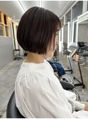 愛され顎ラインボブアンニュイ色気色っぽボブウェーブボブ