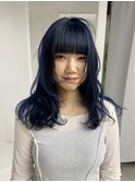 ネイビーカラー/ブルーカラー/ハイトーン/【永尾しおり】