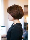 髪質で短くするのが難しい方もショートボブにチャレンジできます
