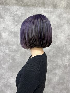 ラウル(Laulu) デザインカラー/レイヤーカット/ウェットヘア/オリーブベージュ