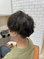 ハツ 橋本(HATSU)&nbsp;メンズカット/細かめツイストスパイラル【みずき】