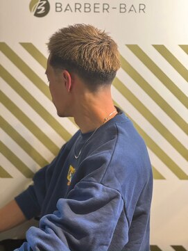 バーバーバー アカバネ(BARBER-BAR AKABANE) おしゃれメンズのベリーショート×メンズカラー ブリーチ#3
