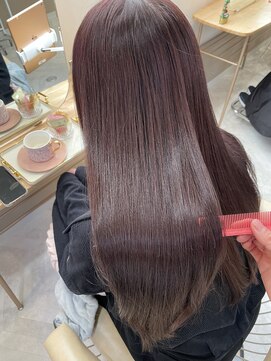 ミニョン(& mignon) ラベンダーブラウン