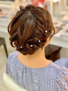 ベストシーン 新浦安店(Best Scene)の写真/【朝7時～営業！平日も早朝料金なし】お祝いに華を添える素敵な仕上がりに！スピーディーな施術も◎