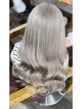 ココテラス(coco terrace) ブリーチ/ケアブリーチ/ホワイトシルバー/ダブルカラー