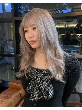 デコ(DECO) layer-cut white blond