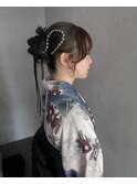 【袴ヘアセット】一癖カチモリヘア