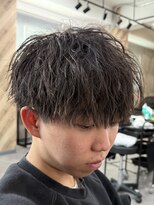 ビカムメンズヘアー 栄店(become men's hair)&nbsp;ツイストスパイラルパーマ/縦落ちパーマ