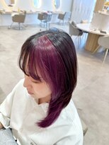 ルーチェココ ブラン(Lu'ce coco blanc)&nbsp;チェリーブラウンミスティックパープルインナー