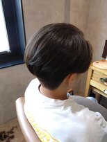 スーリール 姪浜店(Sourire)&nbsp;メンズマッシュショート×アッシュグレージュ☆