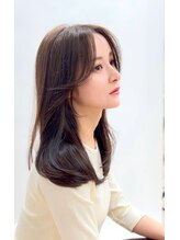 コア銀座メゾン(COA GINZA Maison) 髪質改善レイヤーカット前髪カット顔周りレイヤー暗めカラー銀座