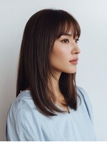 ブレンドロシェル 元住吉(Blend Roshelle)&nbsp;[元住吉駅/髪質改善/縮毛矯正/黒髪/小顔/ココアベージュ]