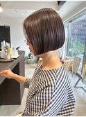 【nanoka】ミニボブ　小顔ヘア