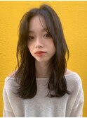 韓国ヘア　ナチュラルロング