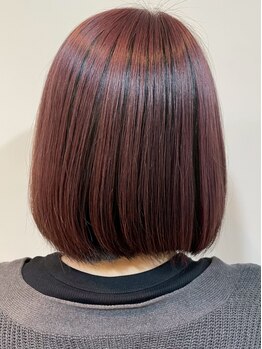 【カラーと同時に髪質改善！】メテオカラートリートメントで、ダメージレスにカラーを楽しめる◎