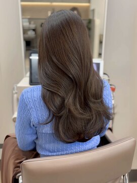 ソヨン 栄2号店(SOYON) 髪質改善トリートメント/韓国風レイヤーカット/ココアベージュ