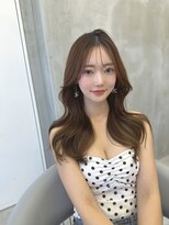 ロンド マーレ 天神大名店(Lond mare) 黒髪/オリーブグレー/小顔/ココアベージュ/レイヤーカット