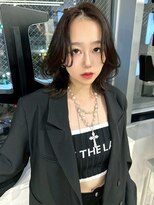 ユーフォリア 渋谷グランデ(Euphoria SHIBUYA GRANDE)&nbsp;顔周りレイヤー 外ハネ 透明感カラー アッシュブラウン 美髪