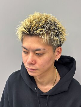 アーバンスタジオトウキョウ 下北沢店(URBAN STUDIO TOKYO) スパイキーショートスタイル【下北沢/men's/メンズパーマ】