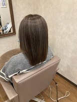 ラ ブリエ 成田公津の杜(La briller)&nbsp;着物ヘア/ダークアッシュ/ミディアムレイヤー/成田/公津の杜