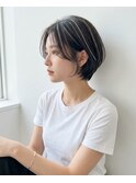 ショートカット/顔まわりカット/ハイライト/髪質改善/白髪ぼかし