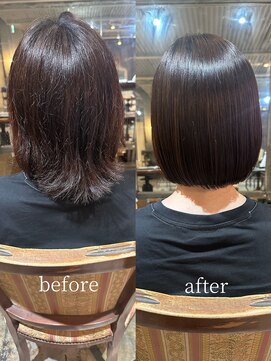 髪質改善と縮毛矯正の専門店 サンティエ(scintiller) 髪質改善/縮毛矯正/美髪/艶髪/弱酸性縮毛矯正/美髪ストレート