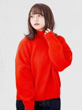 ディーバ 横浜(D.I.E.V.A) 20代30代40代大人可愛いくびれ外ハネボブ透明感ピンクブラウン