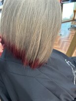 ブルネットカラー(Brunette color)&nbsp;ダブルカラーからのデザインカラー