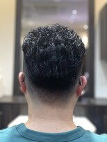 ヘアクリニックカルム 日暮里(Hair Clinic Calme)&nbsp;宮城リョータパーマ　オールバックパーマ　極道パーマ