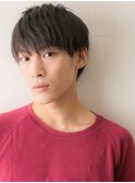 就活ダークブラウン爽やか学生リクルートメンズカットe新所沢